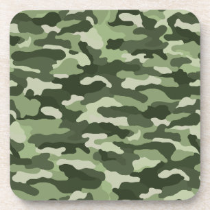 Porta-copo Camuflagem Verde
