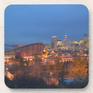 Porta-copo Canadá, Alberta, Calgary: Silhueta da Cidade a par