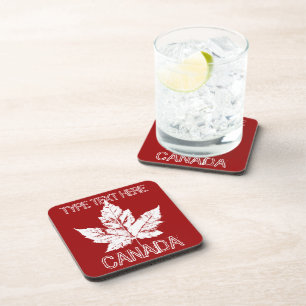 Porta-copo Canada Coaster Retro Personalizado Canada Coasters