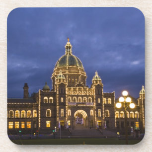 Porta-copo CANADÁ, Colúmbia Britânica, Vitória. Noite,
