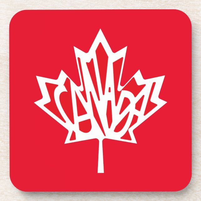 Porta-copo CANADÁ FLAG VERSION FREE de Masanser (Frente)