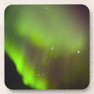 Porta-copo Canadá, Manitoba, Churchill. Aurora Boreal no