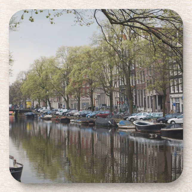 Porta-copo Canais em Amsterdã, Holanda (Frente)