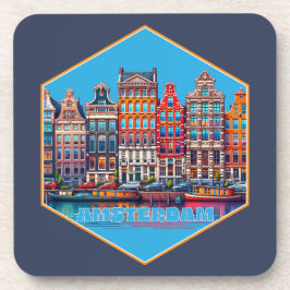 Porta-copo Canal Amsterdã Holanda Europa