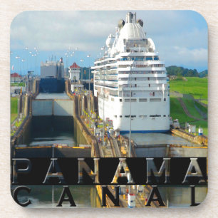 Porta-copo Canal Souvenir do Panamá