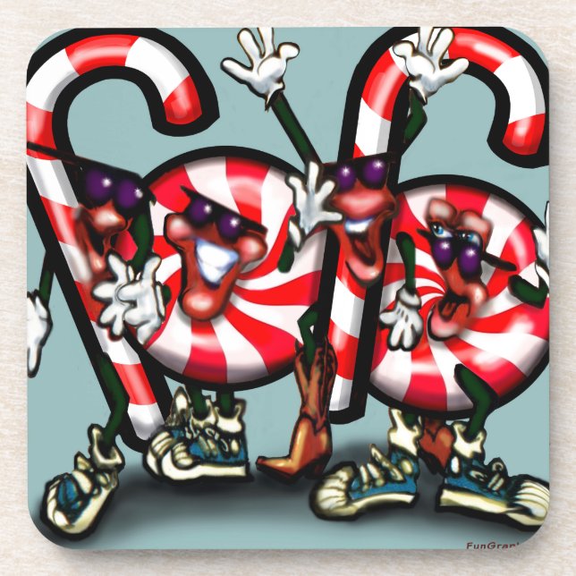 Porta-copo Candy Cane Gang (Frente)