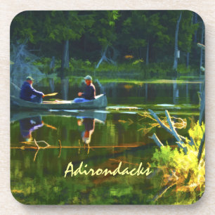 Porta-copo Canoeing no Adirondacks