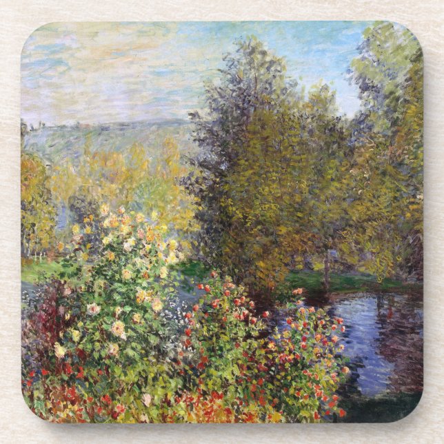 Porta-copo Canto do Jardim de Montgeron - Claude Monet (Frente)