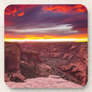 Porta-copo Canyon de Chelly, pôr do sol, Arizona