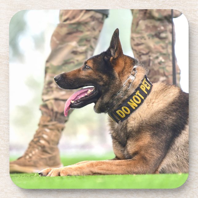 PORTA-COPO CÃO DE TRABALHO MILITAR DOS EUA (Frente)