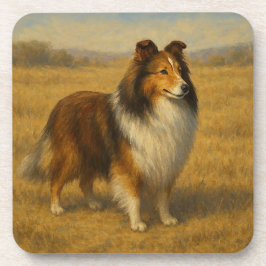 Porta-copo Cão Pastor de Shetland