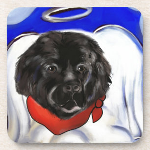 Porta-copo Cão Terra-Nova