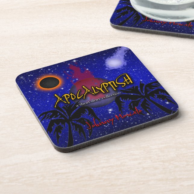 Porta-copo Capa de Livro Apocalíptico (Left Side)