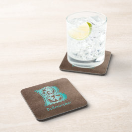 Porta-copo Capital Decorativo Botânico Medieval B