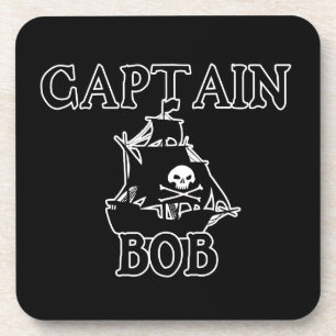 Porta-copo Capitão Bob (navio pirata)