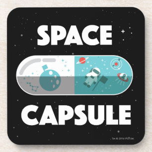 Porta-copo Cápsula de espaço