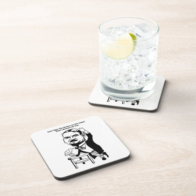 Porta-copo cara jogando pôquer casino suker cita arte (Lado Direito)