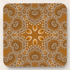 Porta-copo Caramel Fractal Lace 