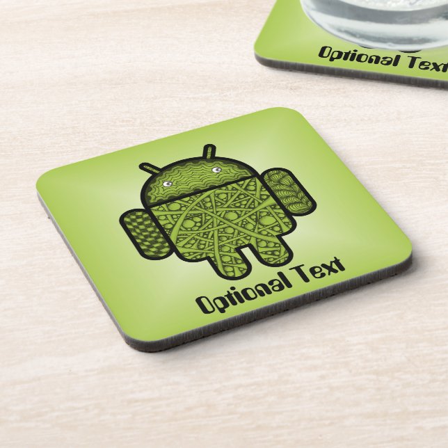 Porta-copo Caráter de porta de bolhas para o robô Android™ (Left Side)
