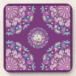 Porta-copo Cardinal Red Rosace