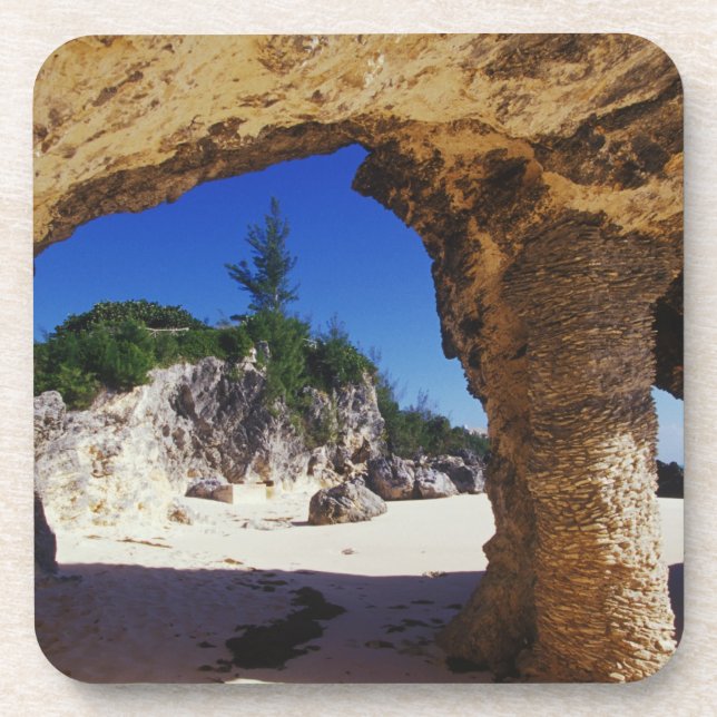 Porta-copo Caribe, Bermudas, Tucker's Town. Natural (Frente)