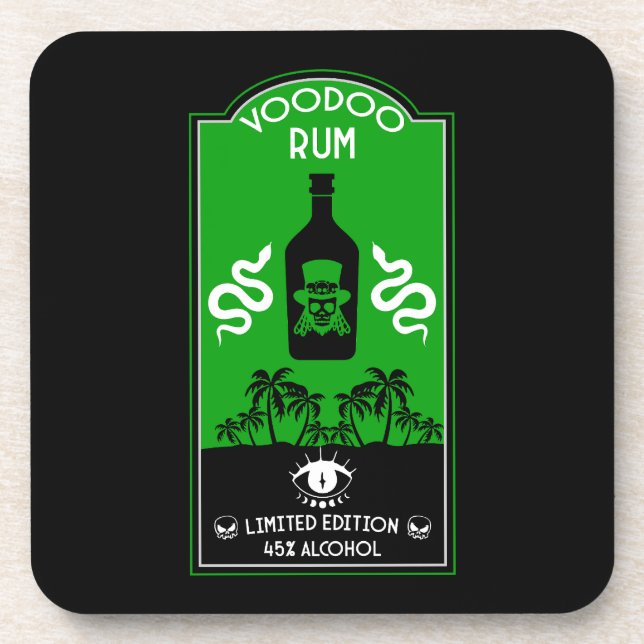 Porta-copo Caribe Voodoo Rum (Frente)