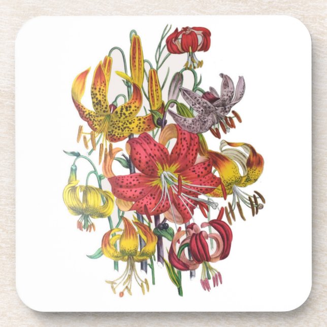 Porta-copo Carnaval de flores (Frente)