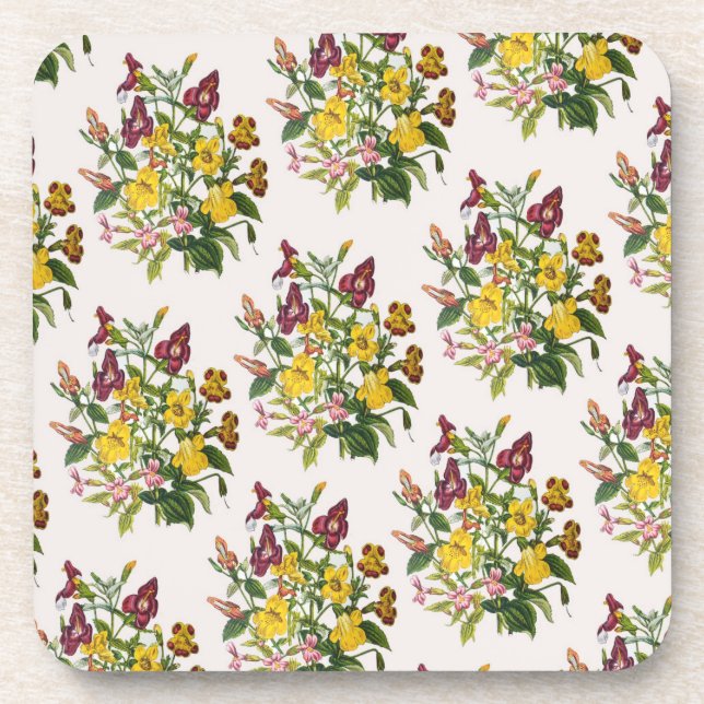 Porta-copo Carnaval de flores (Frente)