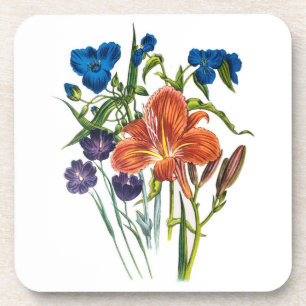 Porta-copo Carnaval de flores