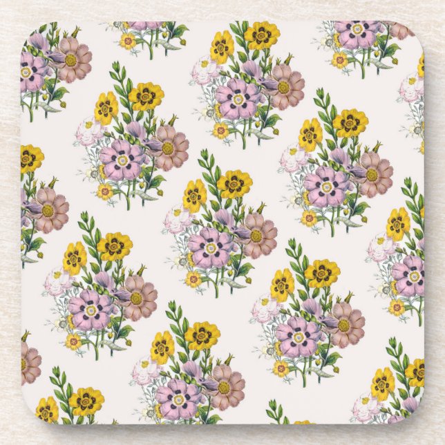 Porta-copo Carnaval de flores (Frente)