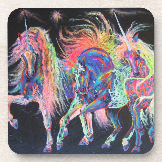 Porta-copo Carnivale Unicorns Portas copos (Frente)