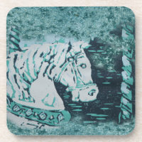 Carousel Horse Aquamarine