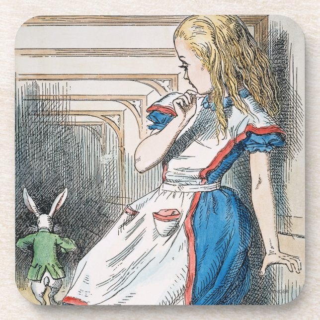 Porta-copo Carroll: Alice, 1865 (Frente)