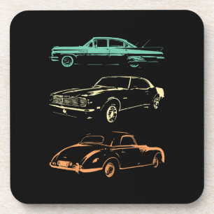 Porta-copo Carros vintage - Retro Gráfico dos anos 80 e 90