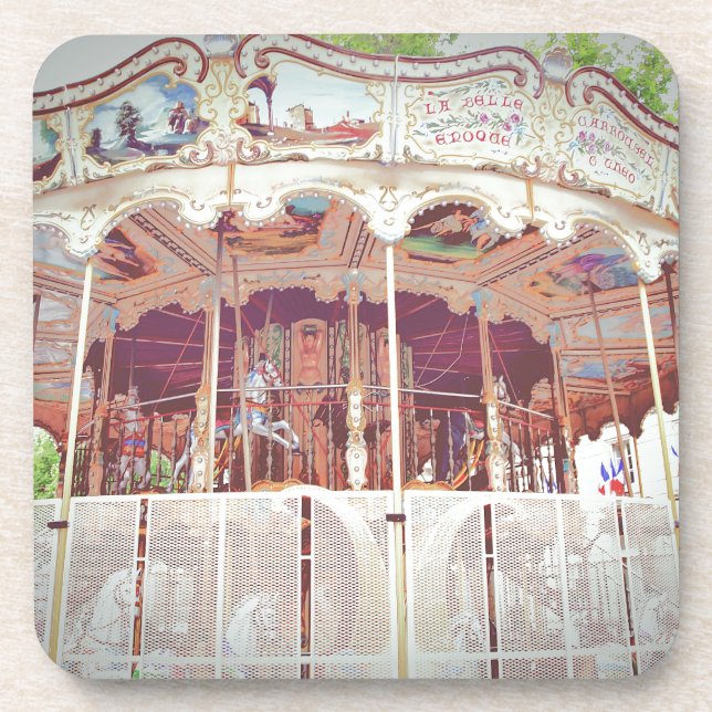 Porta-copo Carrossel francês (Frente)