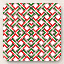 Porta-copo Cartão de Férias Planas sem costura para Natal de