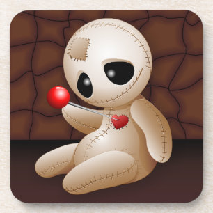 Porta-copo Cartoon Doll Voodoo Apaixonado