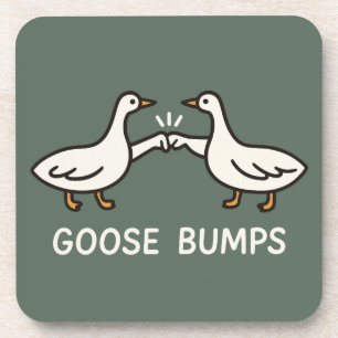 Porta-copo Cartoon Engraçado Ganso Bumps   Fist Bump Geese An