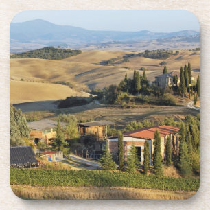 Porta-copo Casa Belvedere ao pôr do sol, San Quirico d'Orcia