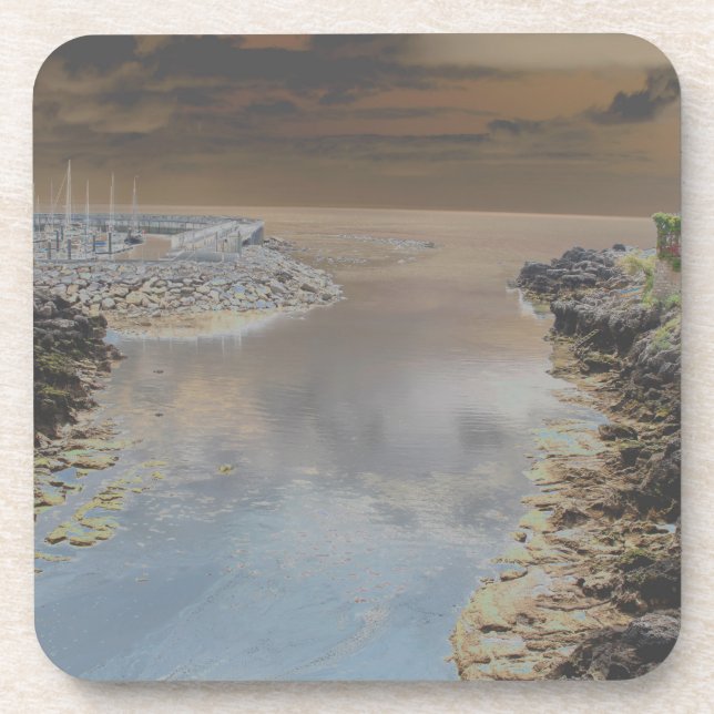 Porta-copo Casa de luz em Cascais Portugal (Frente)