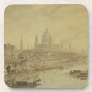 Porta-copo Casa de Somerset, catedral de St Paul e Blackfria