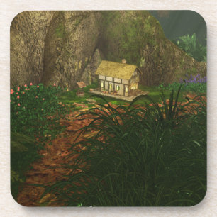 Porta-copo Casa pequena nas Portas copos da Grande Floresta