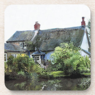PORTA-COPO CASA TÍPICA DA VELHA INGLATERRA