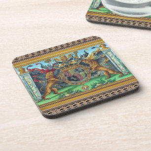 Porta-copo Casaco da montanha russa de armas