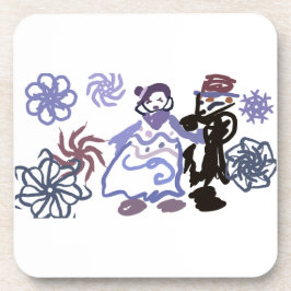 Porta-copo Casamento de Inverno 