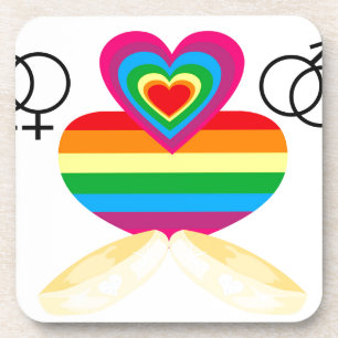 Porta-copo casamento gay