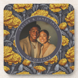 Porta-copo Casamento Sazonal de Flor de Cravo Custom Sonhador