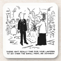 Casamento Vows Piada Vicar e Bridegroom em um