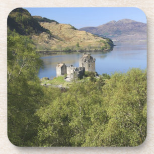 Porta-copo Castelo de Eilean Donan, Escócia. O famoso Eilean