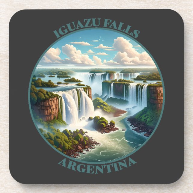 Porta-copo Cataratas do Iguaçu Argentina (Frente)